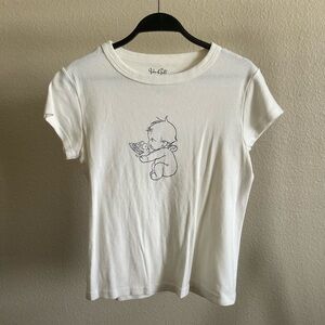 John Galt Cherub Bird Slim Tee